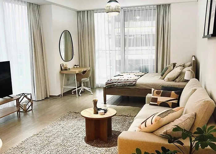 Spectacular Corner Studio At Yas - Private Beach